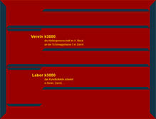 Tablet Screenshot of k3000.ch